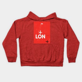 LON London RED Kids Hoodie